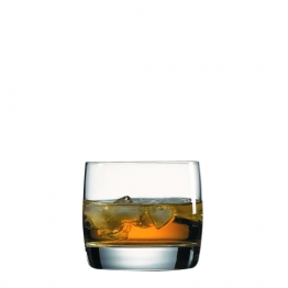 Ποτήρι Ουίσκι Σετ 6τμχ Κρυσταλλίνης Διάφανο Rocks-B NUDE 330ml-8,4x7,9εκ. NU64022-6