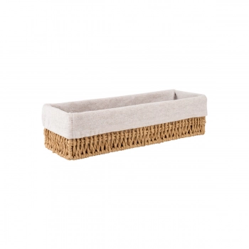 Κουτί Οργάνωσης Μπάνιου Paper Rope Botanica Estia 32x10x8εκ. 02-44633