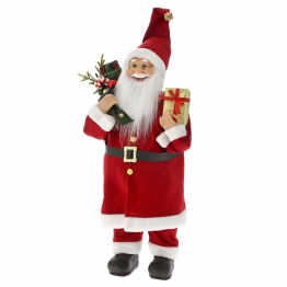 Χριστουγεννιάτικος Διακοσμητικός Άγιος Βασίλης Κόκκινος iliadis 60εκ. 79345