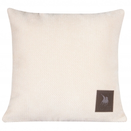 Διακοσμητικό Μαξιλάρι Microchenille-Fleece 42x42εκ. Premium 3922 Ιβουάρ Greenwich Polo Club