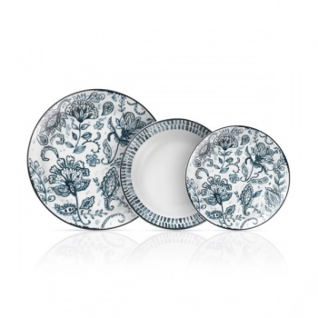 Σερβίτσιο Φαγητού Σετ 20τμχ Πορσελάνης Mediterraneo CRYSPO TRIO 25.275.40