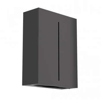 Επιτοίχια Χαρτοθήκη Matt Anthracite 28,5x10x37εκ. Pam & Co 122-113