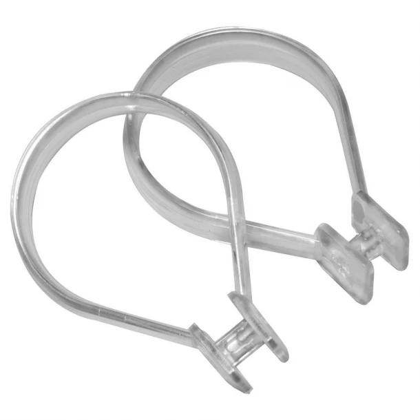 Άγκιστρα Πολυπροπυλενίου Κουρτίνας Μπάνιου Σετ 12τμχ Sealskin 251060200