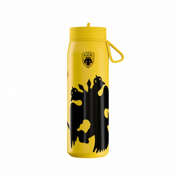 Θερμός Με Καλαμάκι Ανοξείδωτος Pulse Aek BC Edition 500ml Estia 00-48853