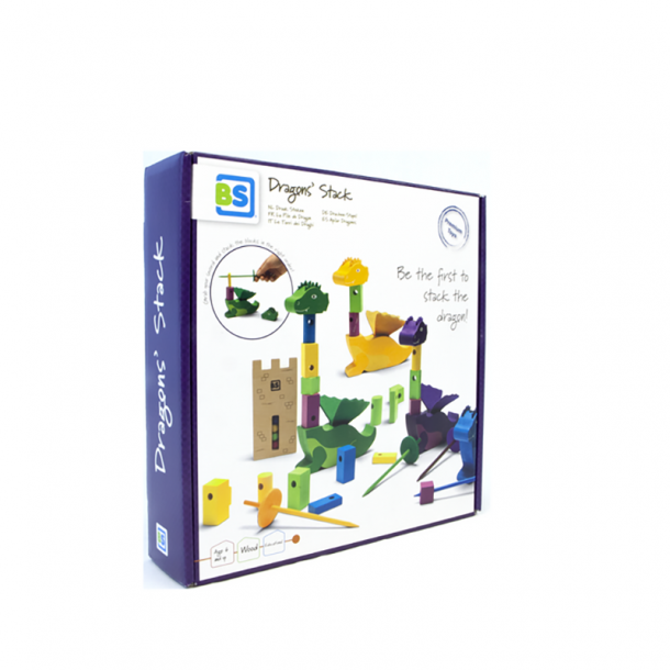 Επιτραπέζιο Παιχνίδι Dragons’ Stack Bs Toys GA406