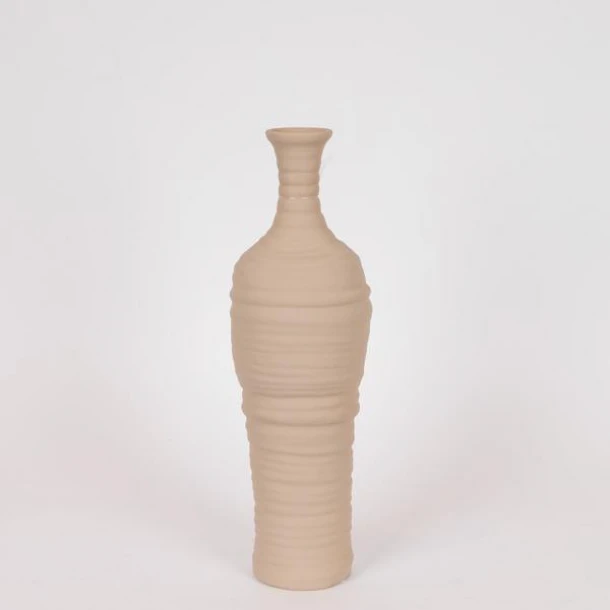 Βάζο Κεραμικό Μόκα 12x11x41εκ. ESTHETI 819-00599