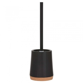 Πιγκάλ Τουαλέτας Πορσελάνης 12x26εκ. Cork Black Sealskin 362510519