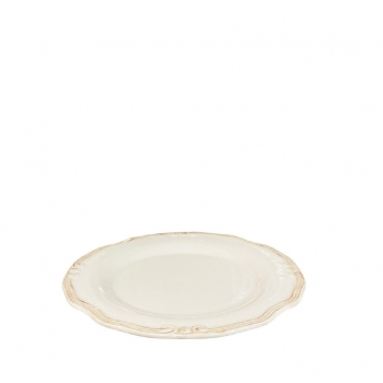 Πιάτο Φρούτου Stoneware Tiffany Cream ESPIEL 20x2εκ. RSV103K6