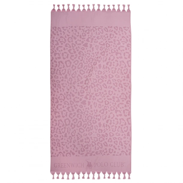 Πετσέτα Θαλάσσης-Παρεό Βαμβακερή 90x170εκ. Essential 4060 Nude Greenwich Polo Club
