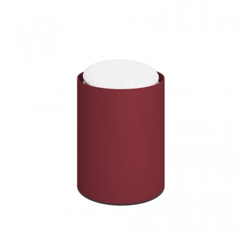 Ποτηροθήκη Ανοξείδωτη Matt Bordeaux Pam & Co Φ8x10εκ. 93-153