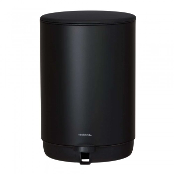 Καλάθι Απορριμμάτων Μεταλλικό 5lt Mind Black Sealskin 800063