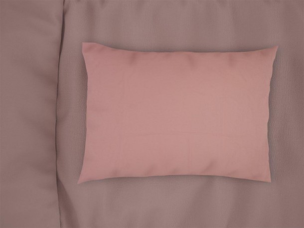Μαξιλαροθήκη Φάκελος Βαμβακερή 50x70εκ. Solid 503 Dusty Rose DimCol