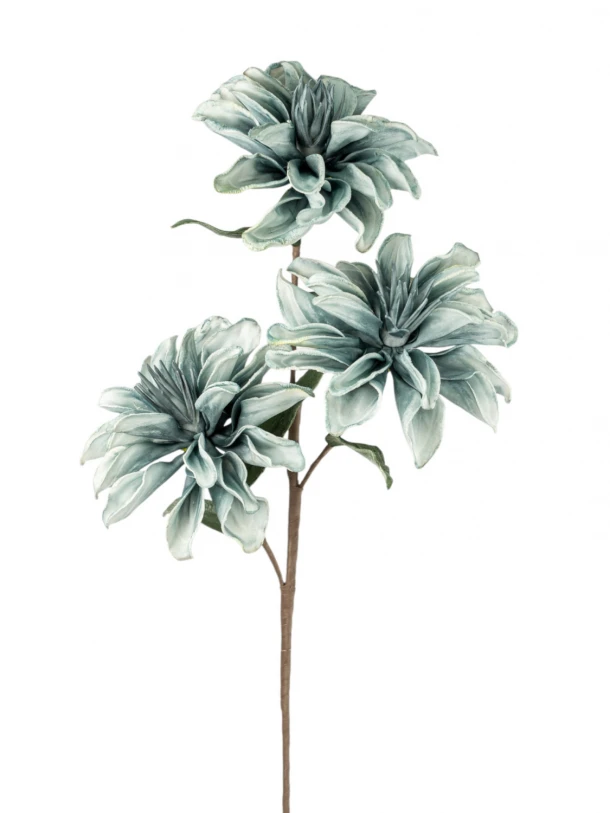 Λουλούδι Τριπλό Μπλε 80εκ. Zen Collection 25.13.51628