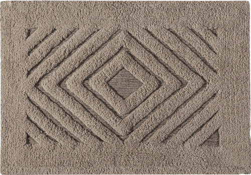 Ταπέτο Μπάνιου Βαμβακερό 40x60εκ. Goa Taupe Guy Laroche