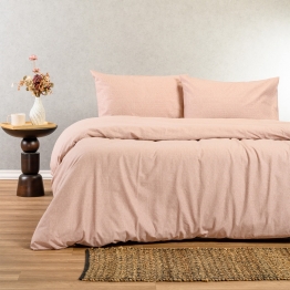 Σετ Σεντόνια Φανελένια Διπλά 205x260εκ. Owen Rose Winter Line Mini Melinen 20005036