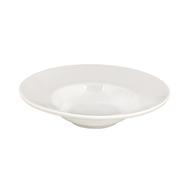 Πιάτο Pasta Πορσελάνης 24εκ. White Wide Rim Ph6 Oriana Ferelli PR024PH624