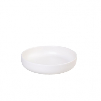 Πιάτο Βαθύ Πορσελάνης Terra Matt Cream ESPIEL 20εκ. 