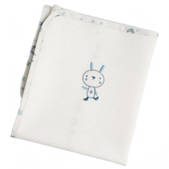Σελτεδάκι Bebe Polycotton 60x80εκ. Fly Me Ciel 11202