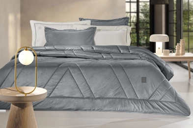 Πάπλωμα Velvet King 240x250εκ. Refine Carbon Guy Laroche