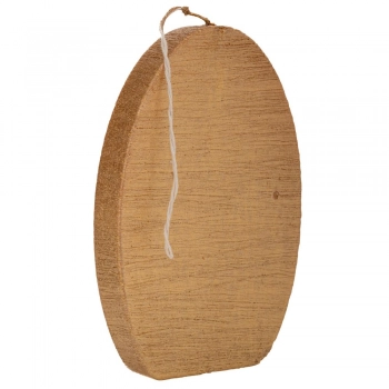 Κερί Αυγό 12x18εκ. Ρουστίκ Χρυσό Μεταλλιζέ iliadis 91184