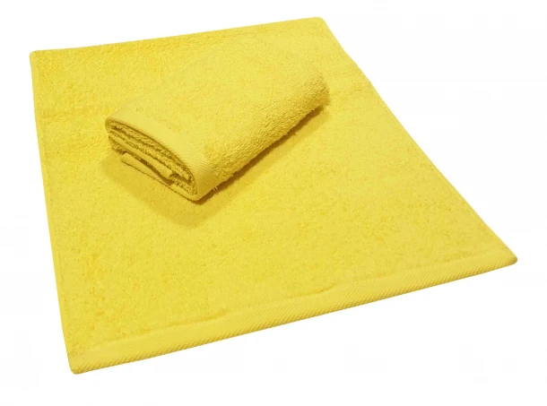 Πετσέτα Βαμβακερή Χειρός 30x50εκ. Yellow Komvos Home 7001419-21