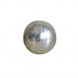 Διακοσμητική Μπάλα Κεραμική Ασημί Art Et Lumiere 10,5εκ. 10720