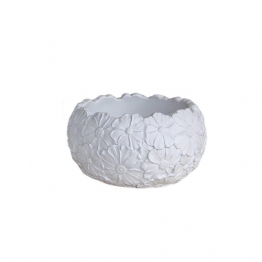 Βάζο Κεραμικό Λευκό Art Et Lumiere 23,5x12,5εκ. 10595