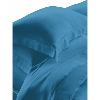 Σετ Σεντόνια Βαμβακοσατέν King 260x270εκ. Azur 7 Petrol Makis Tselios