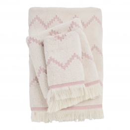 Σετ Πετσέτες 3τμχ Βαμβακερές Best 0871 Nude Das Home