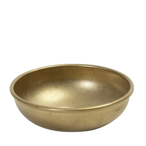 Μπωλάκι Σερβιρίσματος Ανοξείδωτο 18/10 Χρυσό Snow ESPIEL 9,7x9,7x2,8εκ. FEV225