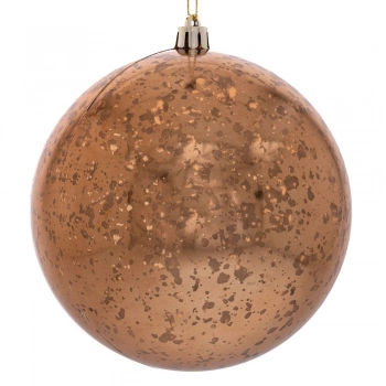 Χριστουγεννιάτικη Μπάλα Πλαστική Αντικέ Χρυσή 12εκ. iliadis 86499