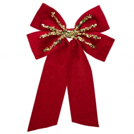 Φιόγκος Βελούδινος Κόκκινος 20x30εκ. iliadis 90681