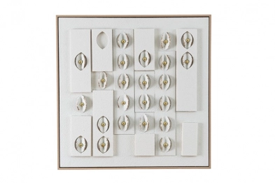 Πίνακας Καμβάς Με Κορνίζα Σχήματα 62x4,5x62εκ. Zen Collection 26.17.52914