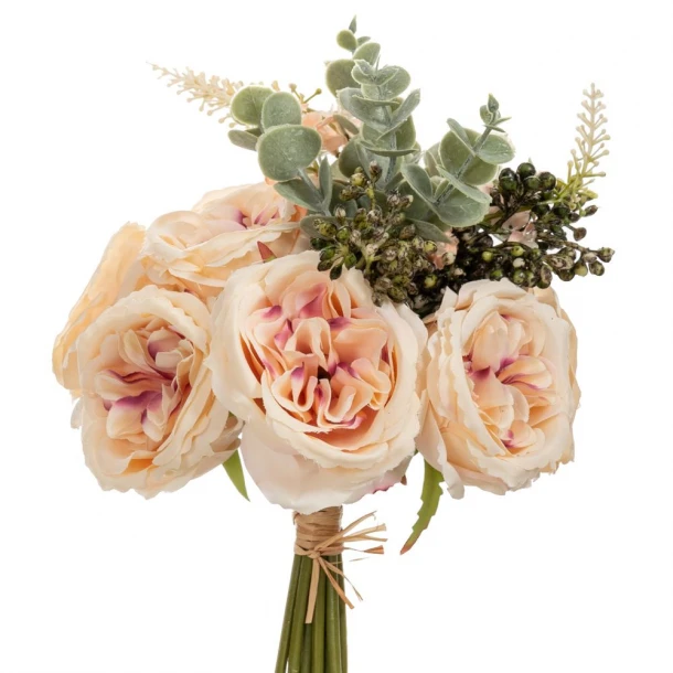 Μπουκέτο Με 8 Japanese Rose Σομόν 26εκ. iliadis 89819