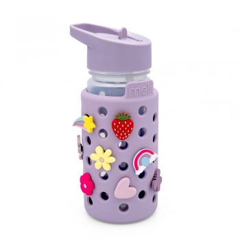 Παγούρι Με Charms Μωβ 450ml Melii MEL27730
