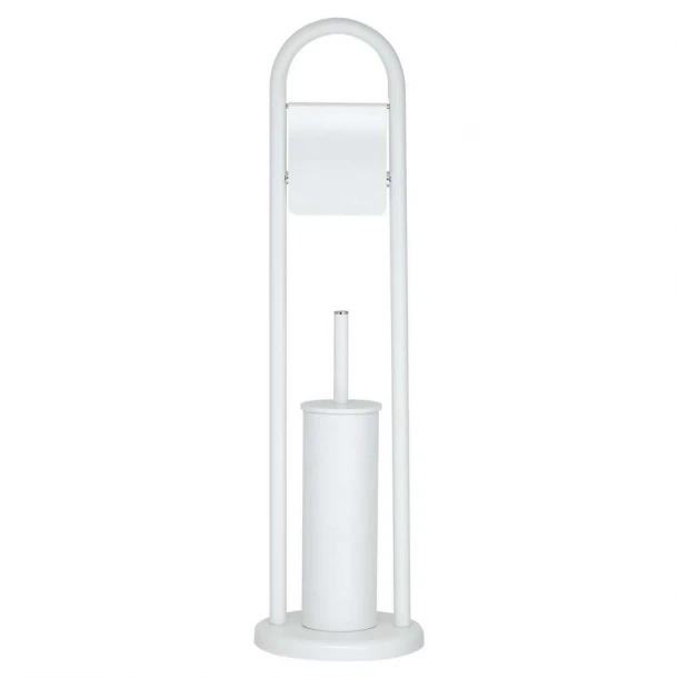 Πιγκάλ Με Χαρτοθήκη Μεταλλικό 19x19x70,5εκ. Acero White Sealskin 361733610