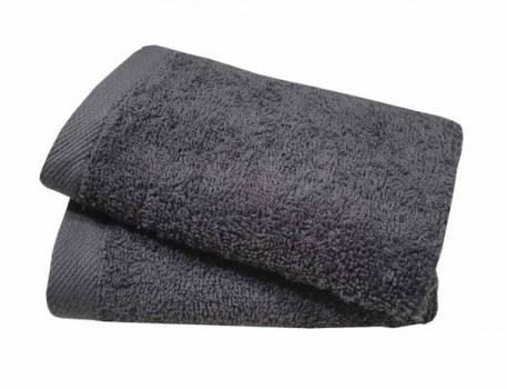 Λαβέτα Βαμβακερή 30x30εκ. 500gr/m2 Γκρι Plain Line