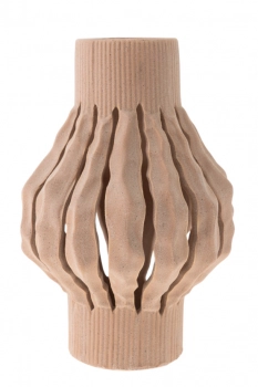 Βάζο Διακοσμητικό Κεραμικό Διάτρητο Ροζ 15,5x25εκ. Zen Collection 24.19.50012