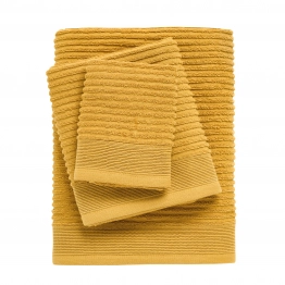 Σετ Πετσέτες 3τμχ Βαμβακερές Daily 0742 Ώχρα Das Home