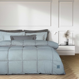 Πάπλωμα Microfiber Μονό 160x240εκ. Essential 4443 Grey Greenwich Polo Club