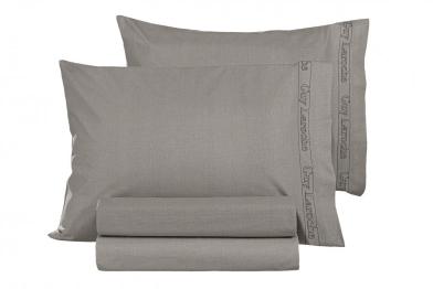 Ζεύγος Μαξιλαροθήκες Βαμβακερές 50x70εκ. Color Plus Dark Wenge Guy Laroche