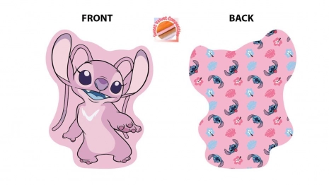 Διακοσμητικό Μαξιλάρι Velboa 20εκ. Angel 697 Pink Disney Home