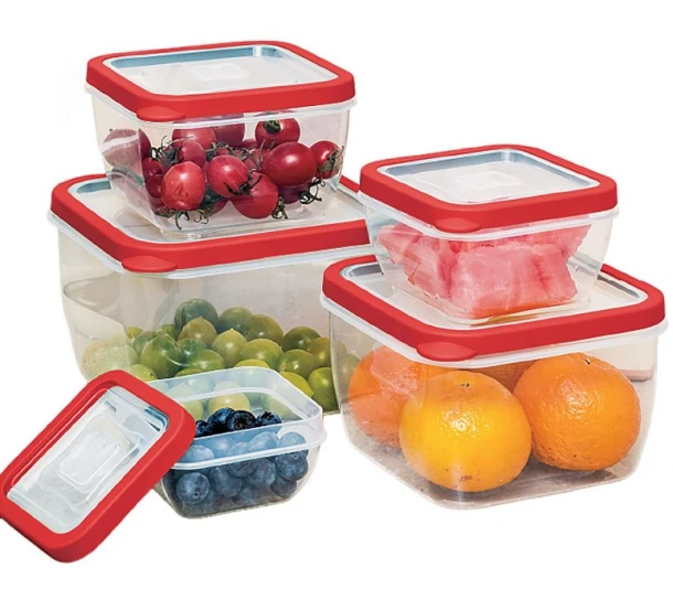Δοχεία Τροφίμων Πλαστικά Σετ 5τμχ 2880ml-1890ml-1150ml-630ml-330ml Homie 81-1177