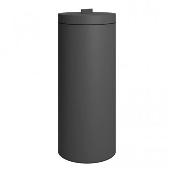 Καλάθι Απλύτων Ανοξείδωτο Matt Anthracite 26x60εκ.-30ltr Pam & Co 2560-113