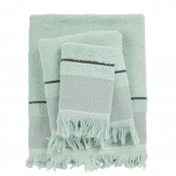 Σετ Πετσέτες 3τμχ Βαμβακερές Best 0839 Mint Das Home