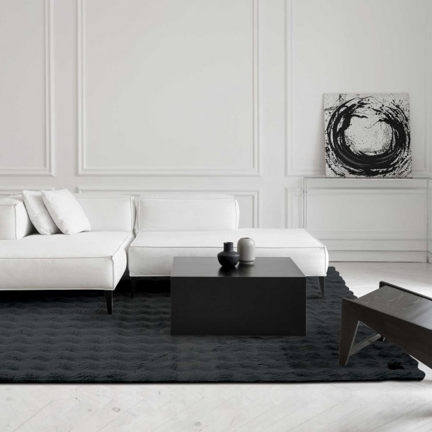 Χαλί Faux Fur 150x200εκ. Essential 3125 Graphite Greenwich Polo Club