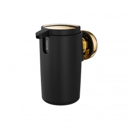 Ντισπένσερ Cooper 175ml-12,4x7,4x13,1εκ. Black-Polished Gold Tiger 800564