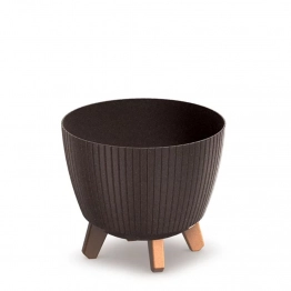 Κασπώ Πλαστικό Καφέ Φ23x20εκ. Lamia Eco Wood iliadis 774930