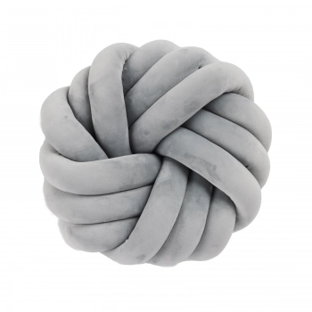 Διακοσμητικό Μαξιλάρι Βελούδινο Φ35εκ. Deco 2291 Grey Das Home