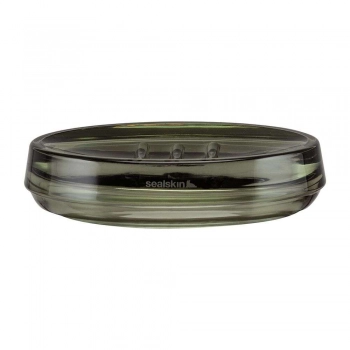 Σαπουνοθήκη Γυάλινη 13,8x9,9x3,1εκ. Mood Green Sealskin 800050